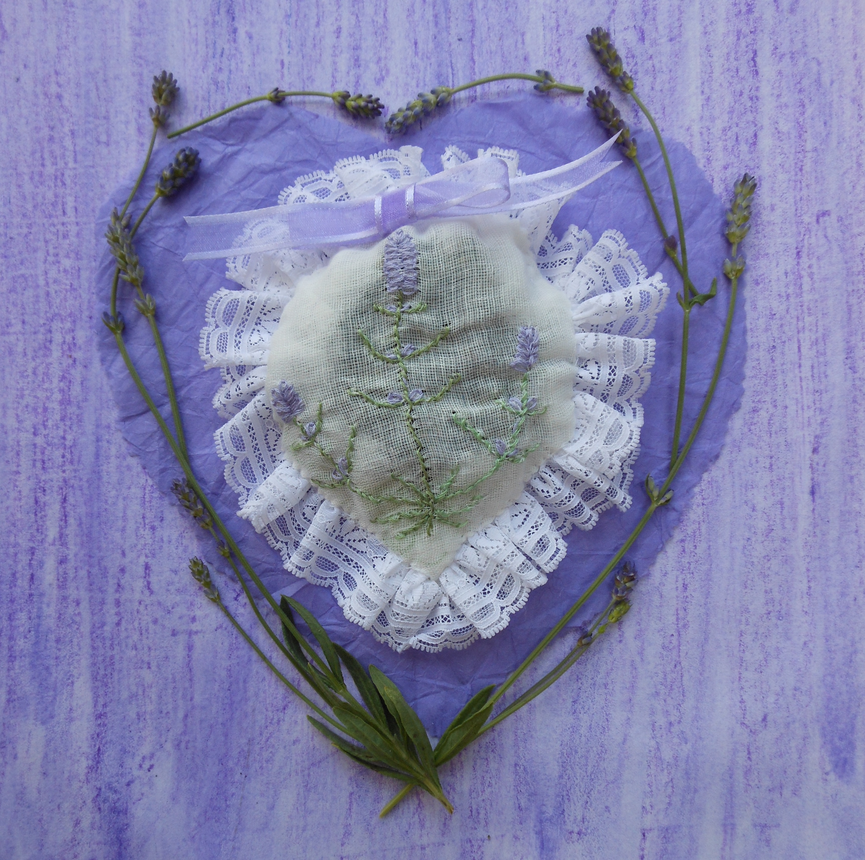 Lavender Heart